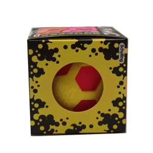NeeDoh Atomic Puristeltava Fidget pallo – Keltapinkki