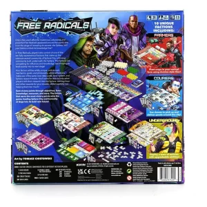Free Radicals lautapeli takakansi