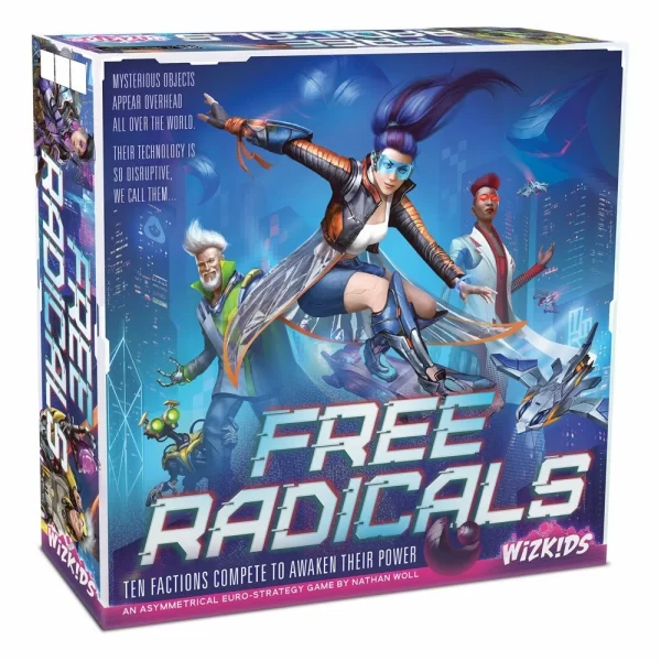 Free Radicals lautapeli etukansi