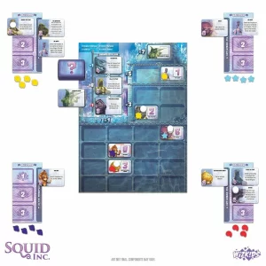 Squid Inc. Board Game – EN Squid Inc lautapeli