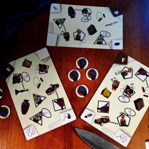Turbo Sleuth Board Game, Murhamysteeripeli – EN Turbo Sleuth lautapeli
