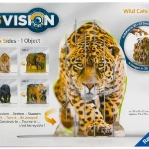 Wild cats 3D-palapeli