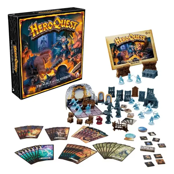 heroquest board game expansion the mage of the mirror quest pack